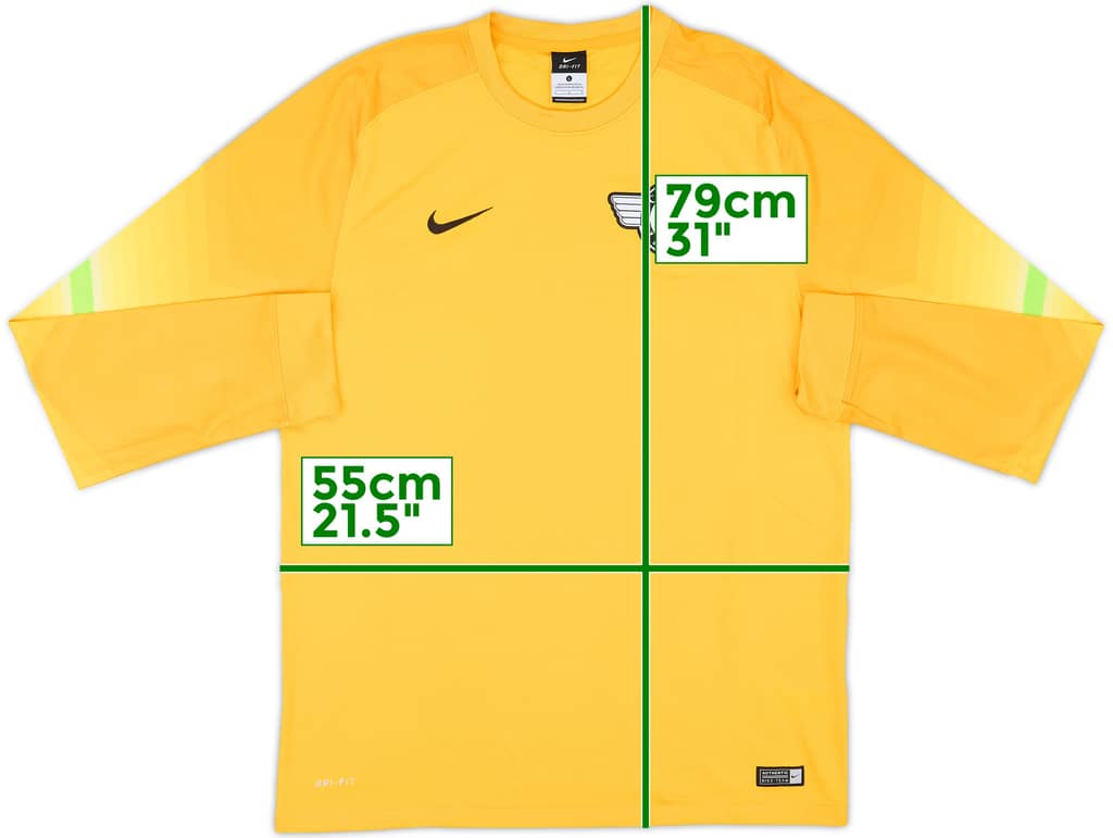 2015-16 Club Libertad GK Shirt - 9/10 - (L)