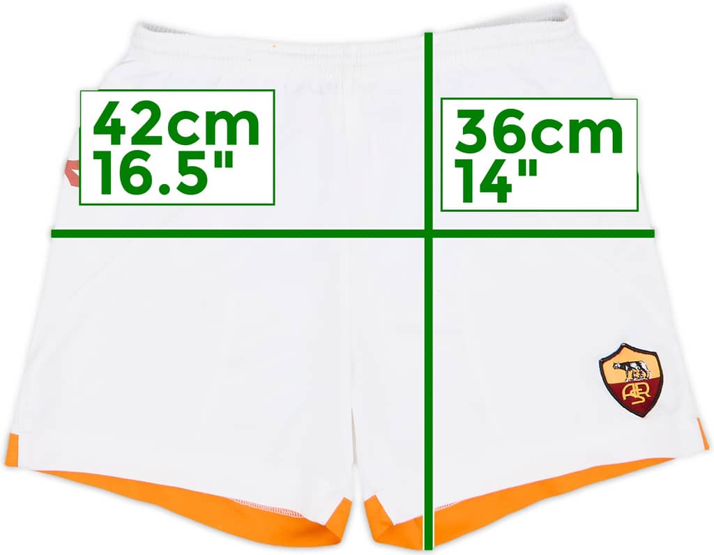 2006-07 Roma Home Shorts - 6/10 - (L.Boys)