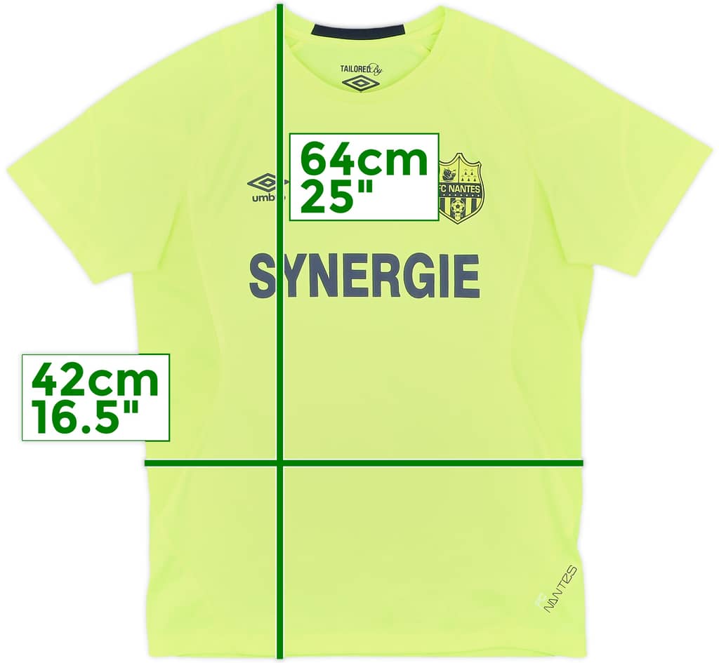 2017-18 Nantes Umbro Training Shirt - 6/10 - (L.Boys)