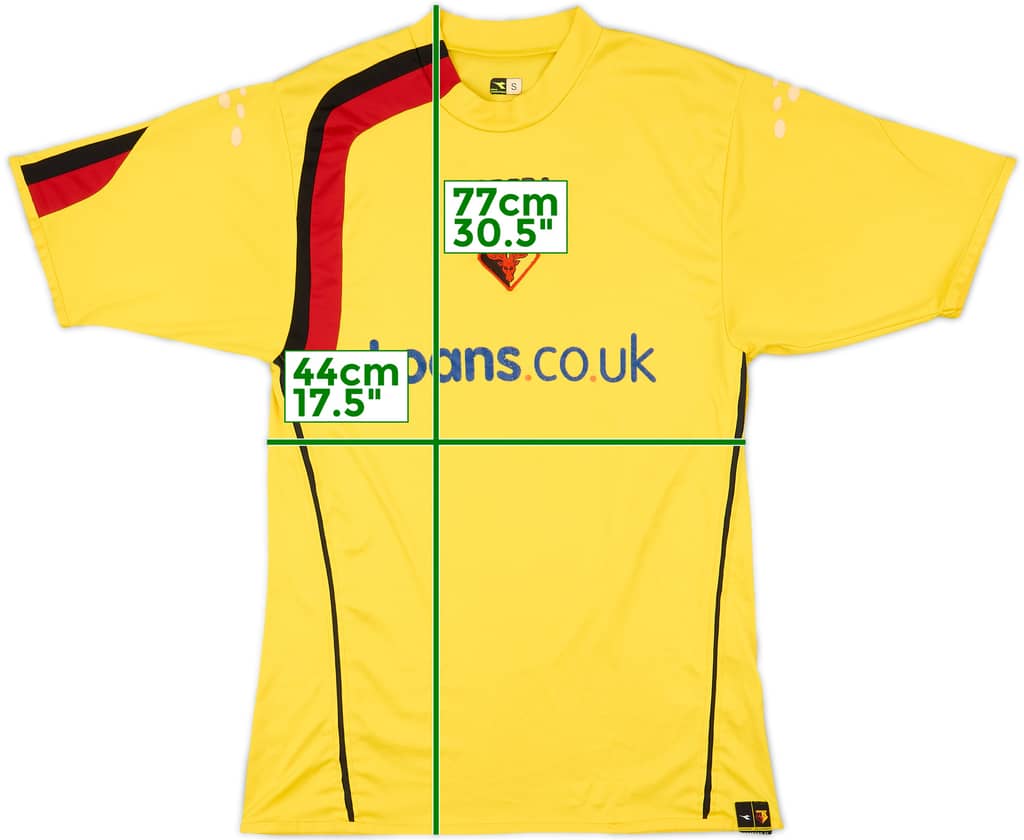 2005-06 Watford Home Shirt - 6/10 - (S)