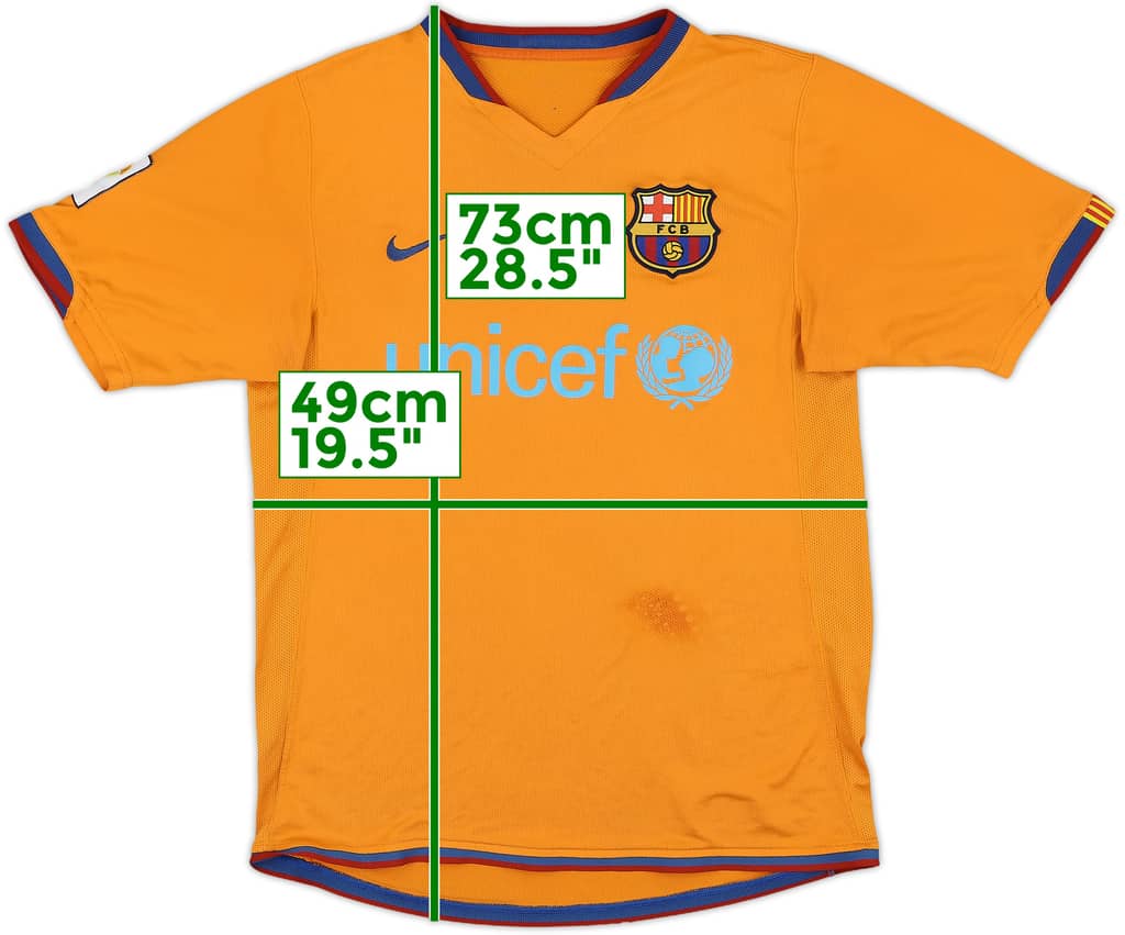 2006-08 Barcelona Away Shirt - 5/10 - (S)