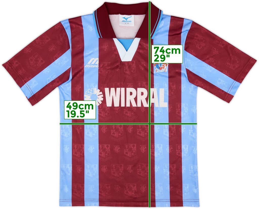 1996-98 Tranmere Rovers Away Shirt - 8/10 - (S)
