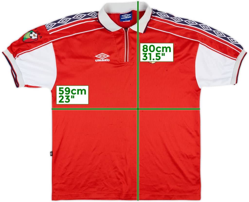 1999-00 Braga Home Shirt - 5/10 - (XL)
