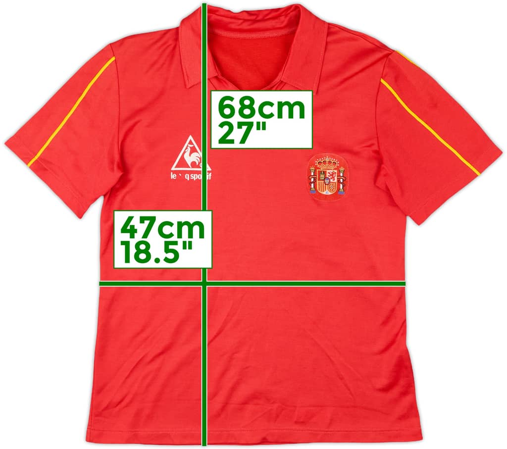 1986-88 Spain Home Shirt - 6/10 - (M)