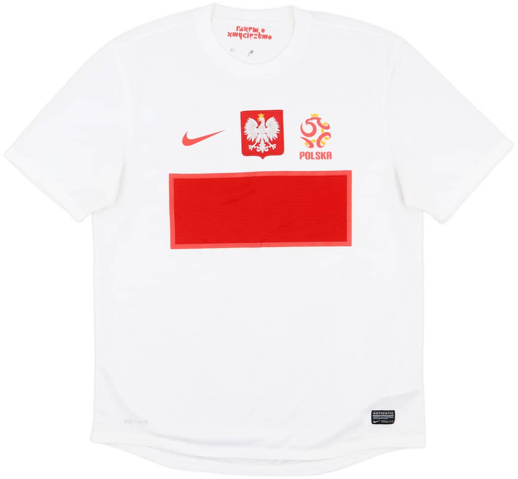 2012-13 Poland Home Shirt - 8/10 - (L)