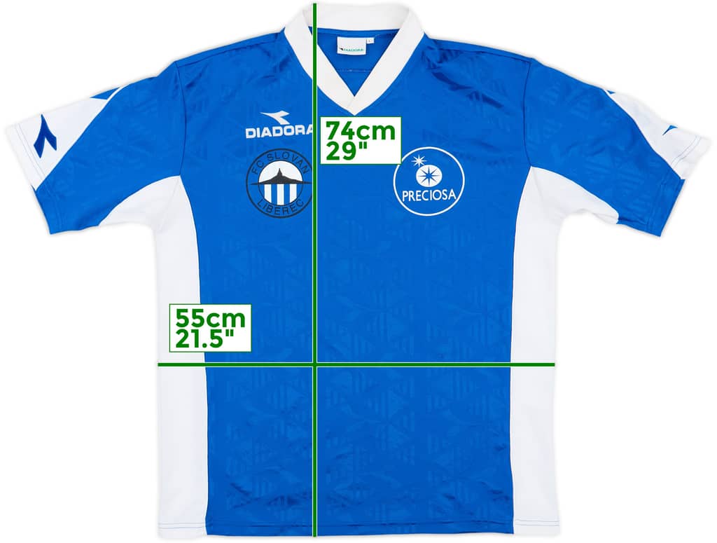 2003-04 Slovan Liberec Home Shirt - 8/10 - (L)