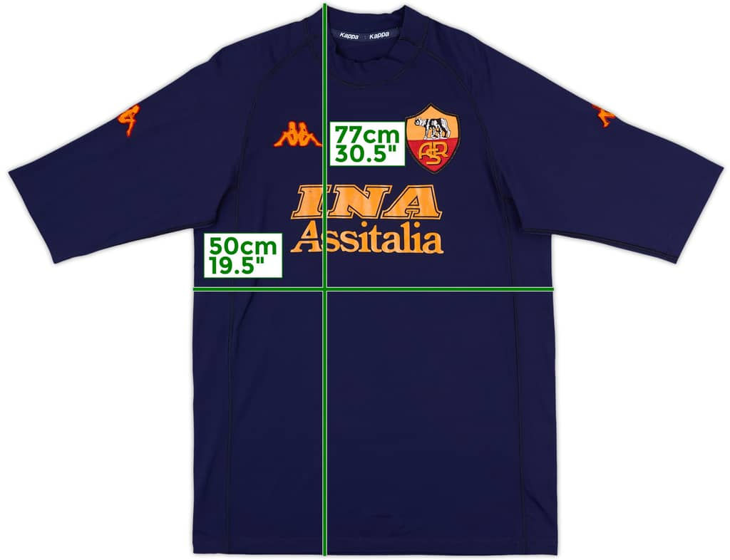 2000-01 Roma Third Shirt - 7/10 - (XL)