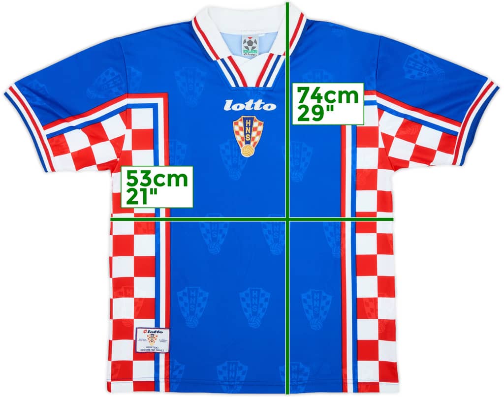 1998-01 Croatia Away Shirt - 8/10 - (L)