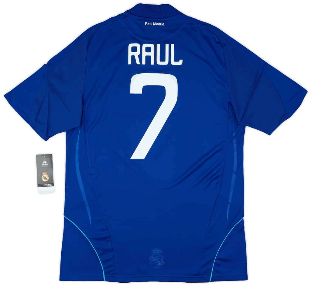 2008-09 Real Madrid Away Shirt Raul #7 (S)