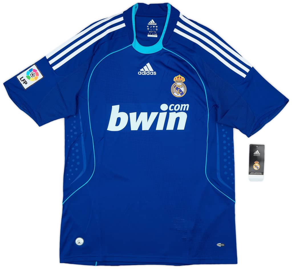 2008-09 Real Madrid Away Shirt Raul #7
