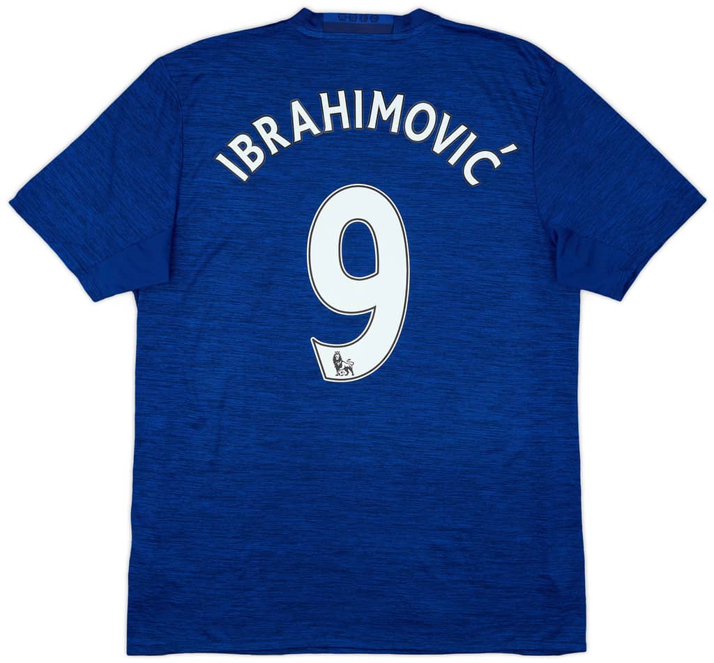 2016-17 Manchester United Away Shirt Ibrahimovic #9 - 6/10 - (S)