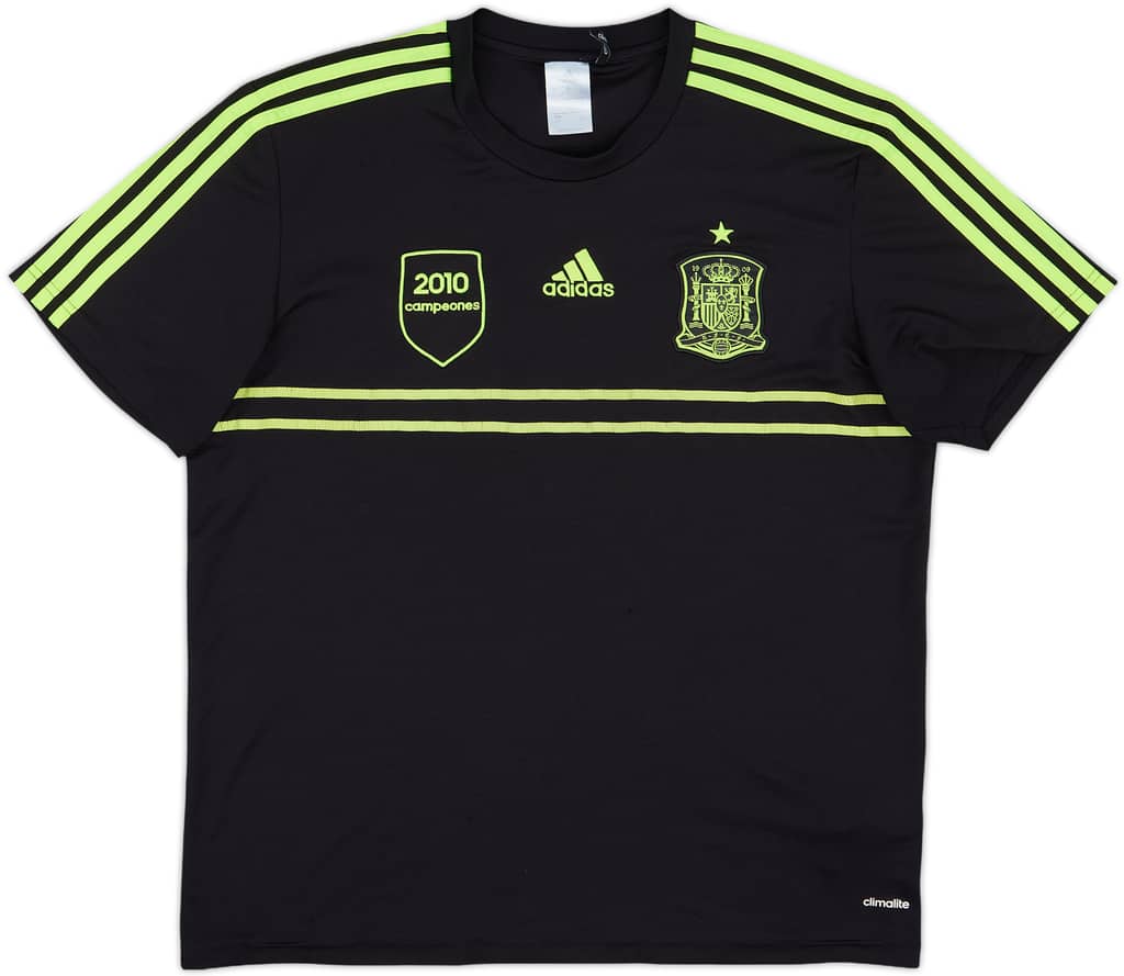 2013-14 Spain 2010 Campeones adidas Training Shirt - 6/10 - (L)