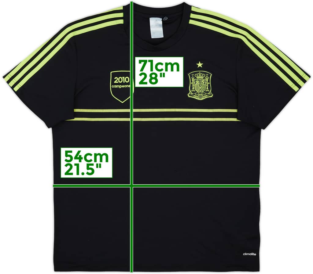 2013-14 Spain 2010 Campeones adidas Training Shirt - 6/10 - (L)
