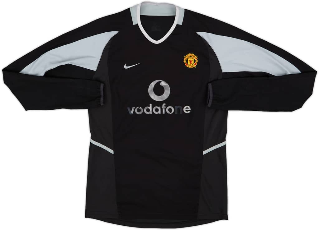 2002-04 Manchester United GK Shirt - 9/10 - (XL.Boys)