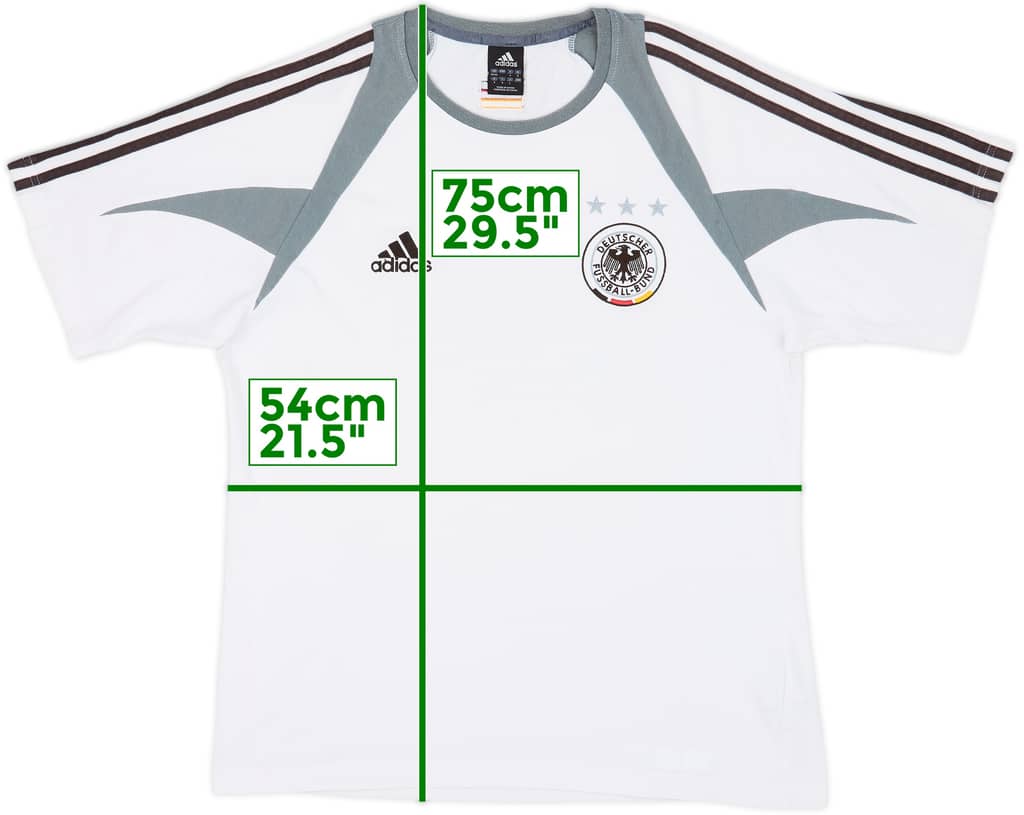 2003-04 Germany adidas Cotton Tee - 6/10 - (M)