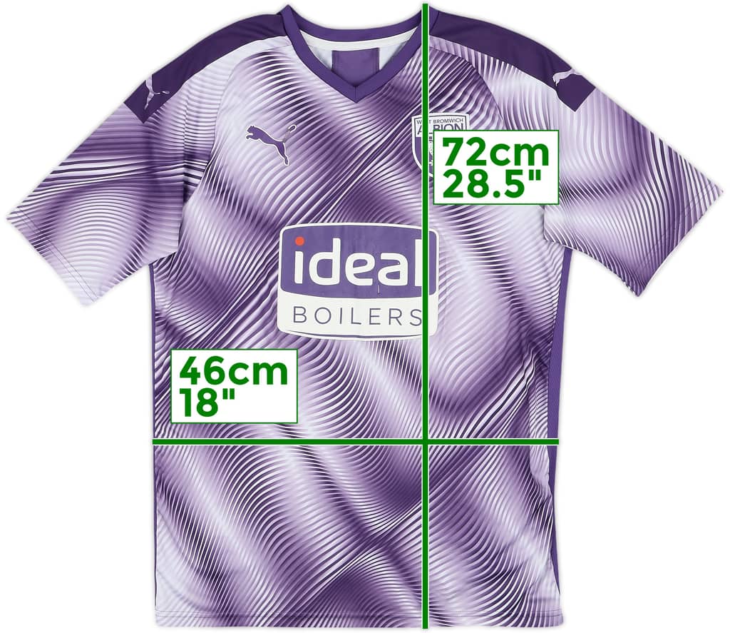 2019-20 West Brom Third Shirt - 5/10 - (M)