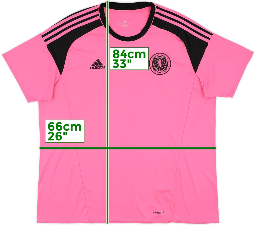 2016-17 Scotland Away Shirt - 8/10 - (XXL)