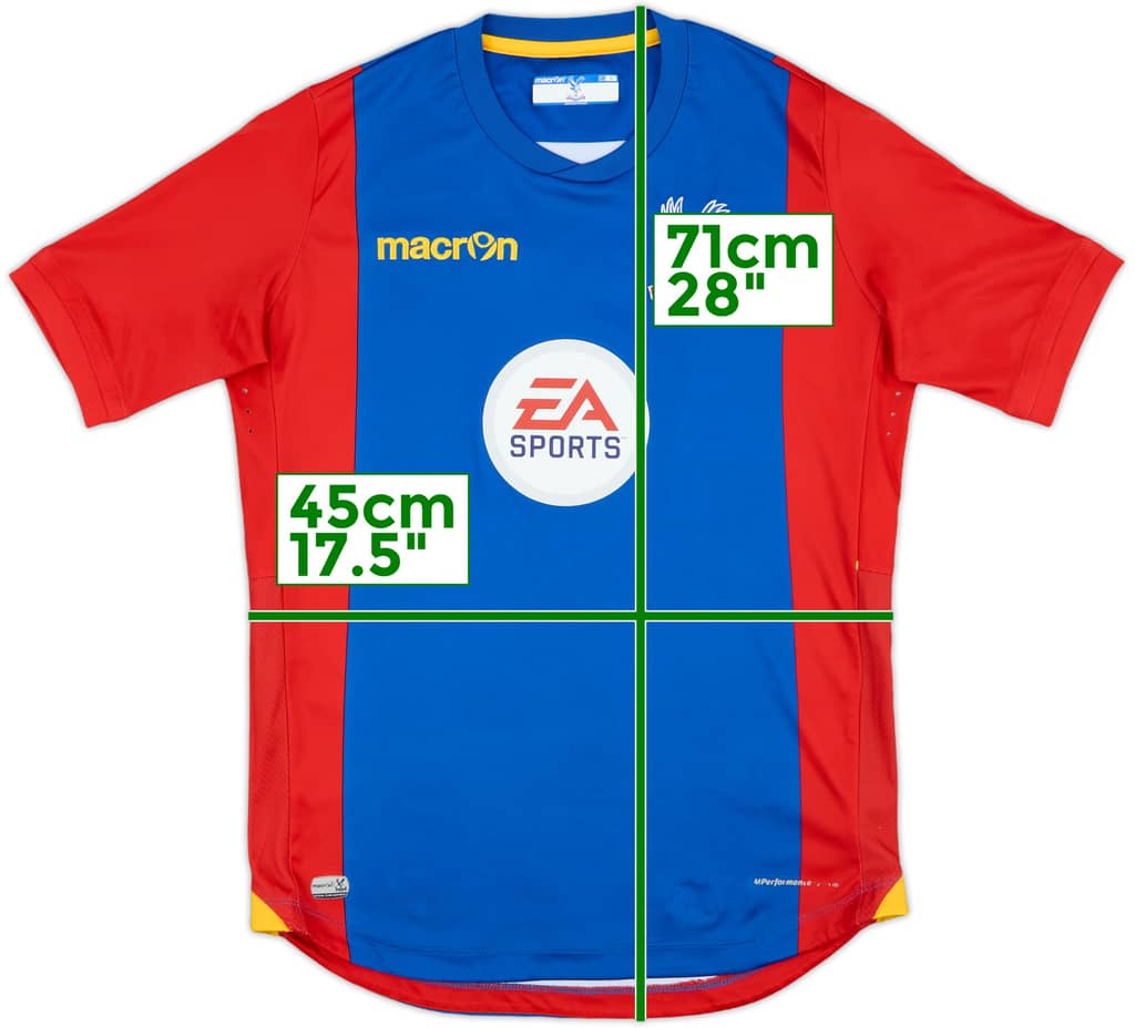 2016-17 Crystal Palace Youth Home Shirt - 9/10 - (S)