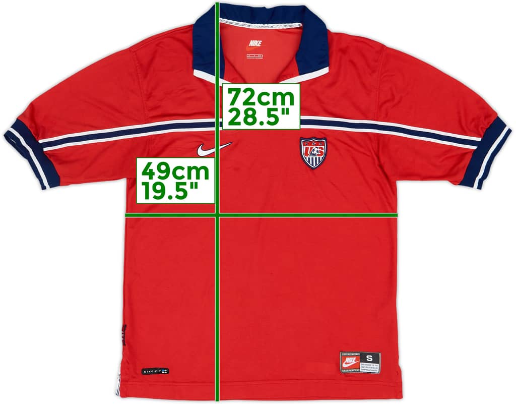1998-99 USA Away Shirt - 7/10 - (S)