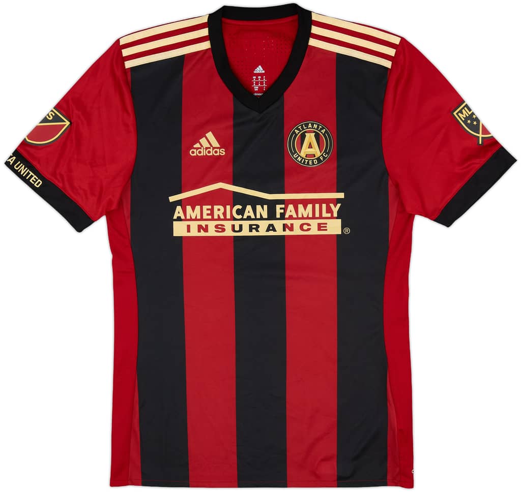 2017 Atlanta United Authentic Home Shirt - 8/10 - (M)