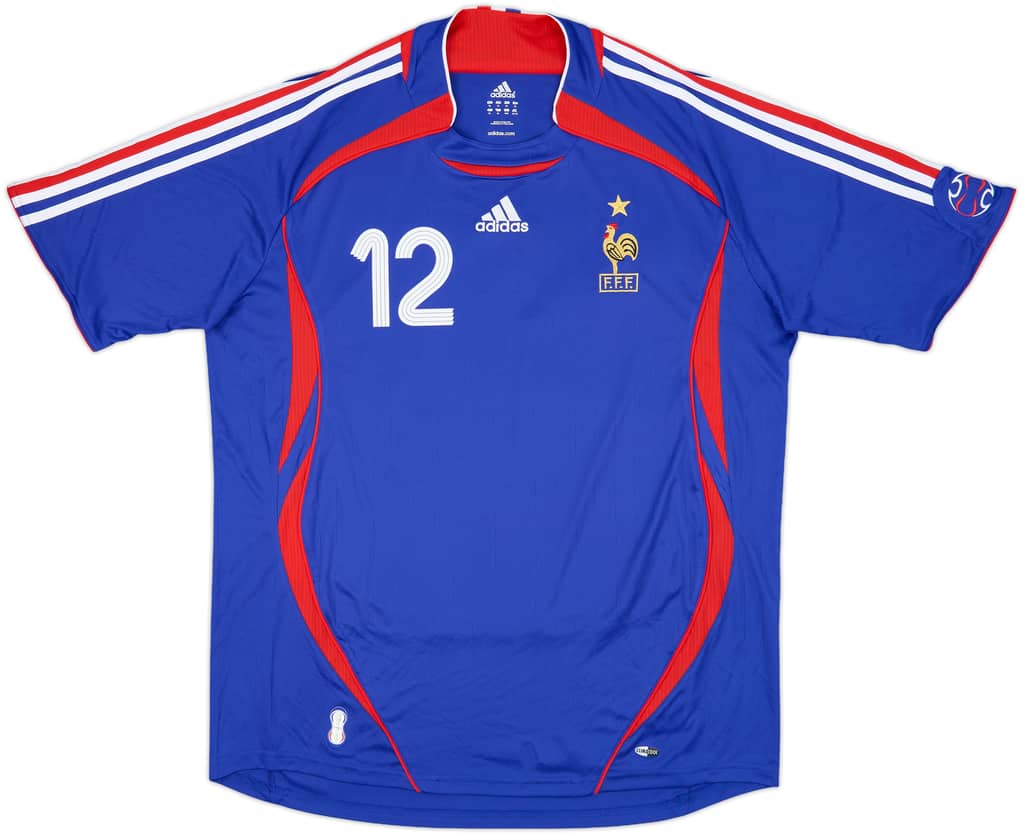 2006-07 France Home Shirt Henry #12 - 8/10 - (S)