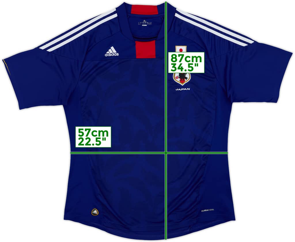 2010-12 Japan Home Shirt - 8/10 - (XXL)