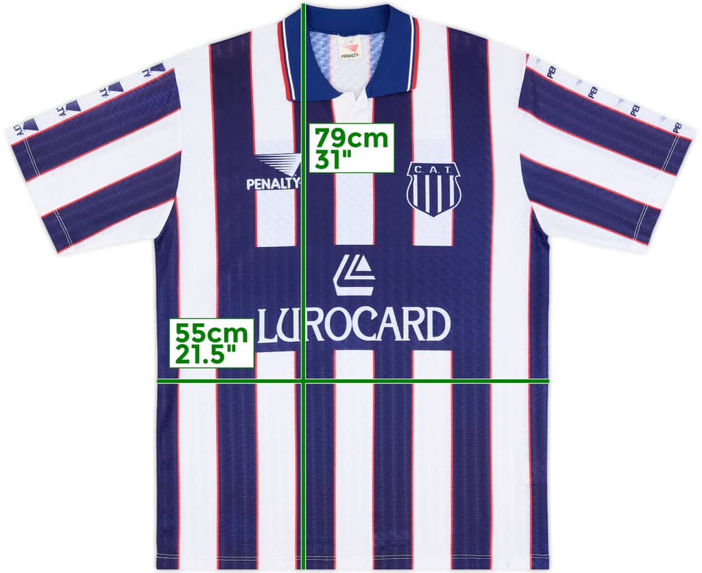 1993-94 Club Atletico Talleres Home Shirt - 8/10 - (L)