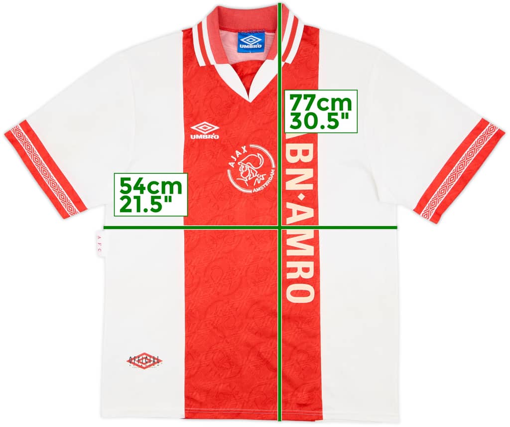 1994-95 Ajax Home Shirt - 8/10 - (L)