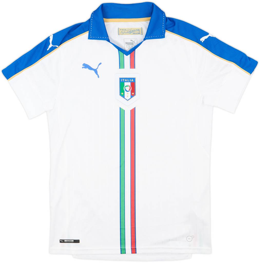2016-17 Italy Away Shirt - 10/10 - (S)