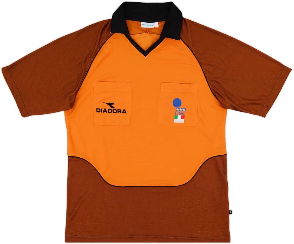 1999-00 Italy Diadora Referee Shirt - 9/10 - (L)