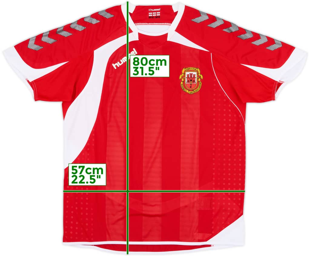 2010-12 Gibraltar Home Shirt - 9/10 - (XL)