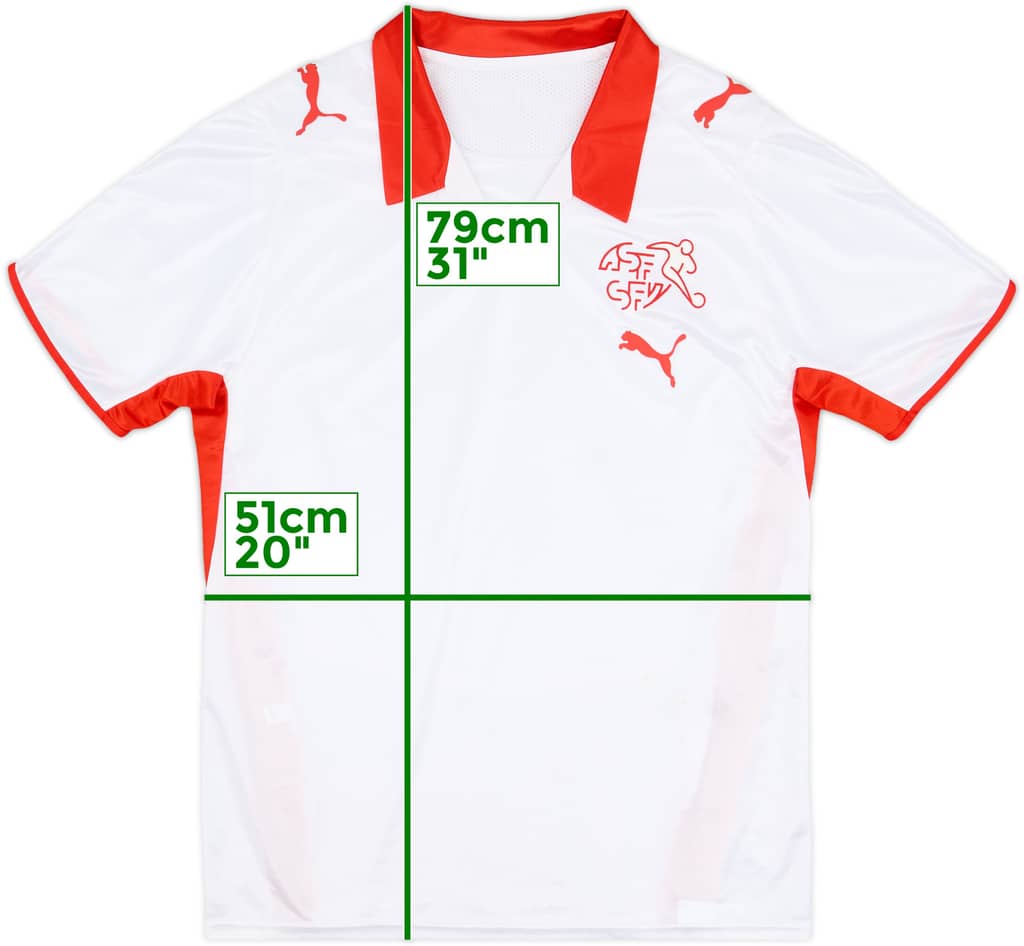 2008-10 Switzerland Away Shirt - 7/10 - (L)