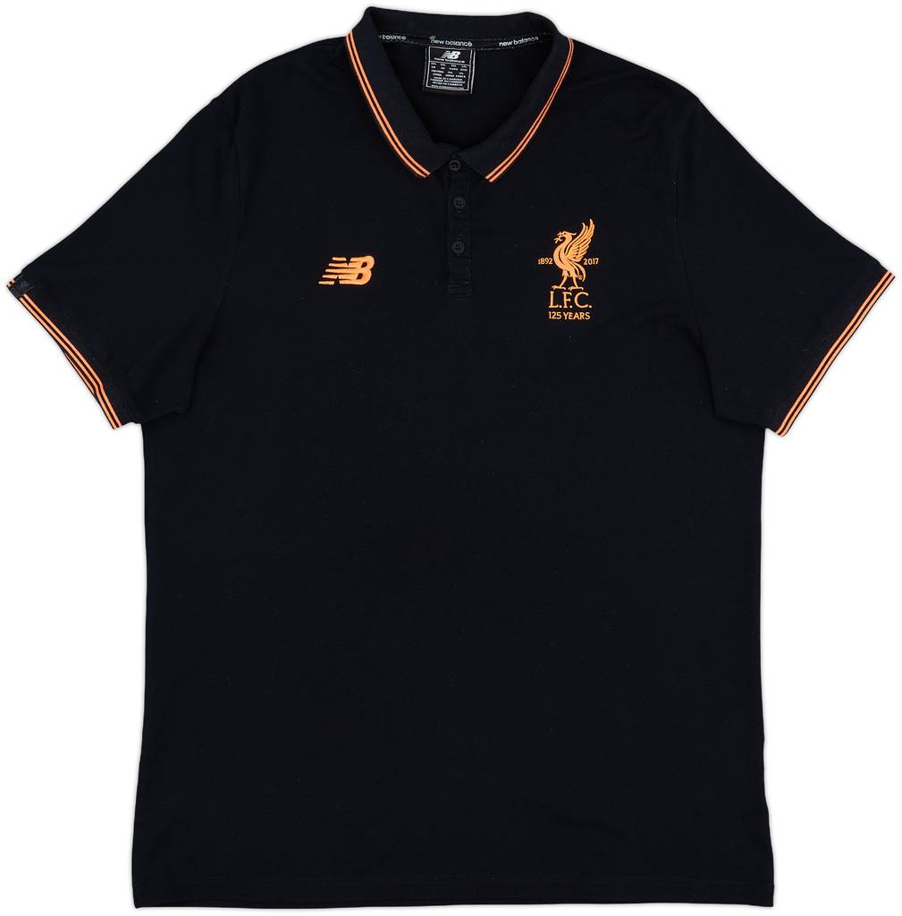 2017-18 Liverpool New Balance Polo Shirt - 8/10 - (XXL)