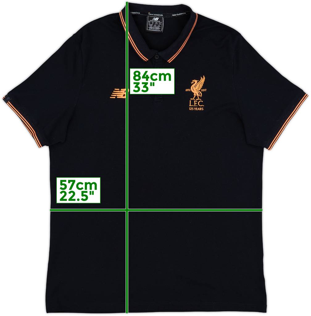 2017-18 Liverpool New Balance Polo Shirt - 8/10 - (XXL)