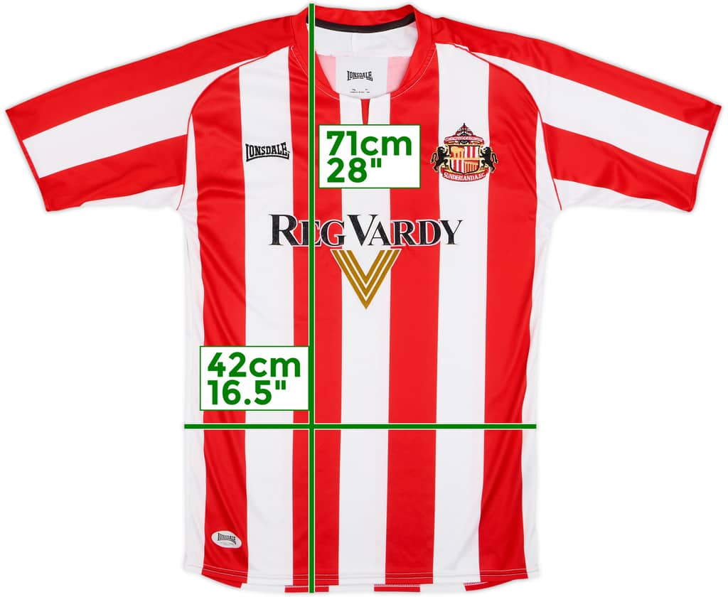 2005-07 Sunderland Home Shirt - 9/10 - (XL.Boys)