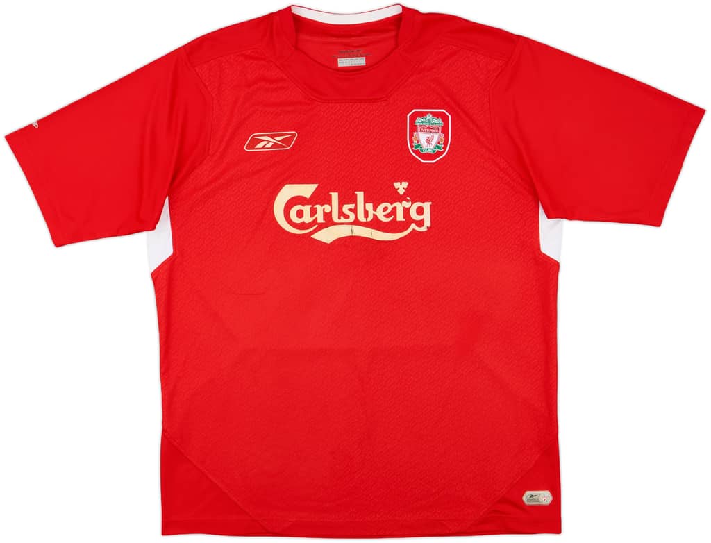 2004-06 Liverpool Home Shirt - 5/10 - (L)