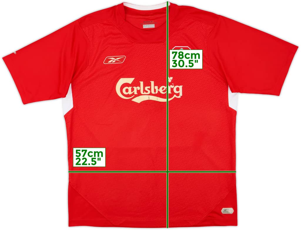 2004-06 Liverpool Home Shirt - 5/10 - (L)