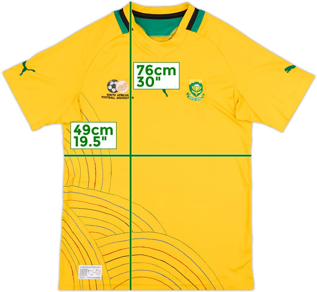 2012-13 South Africa Home Shirt - 8/10 - (M)