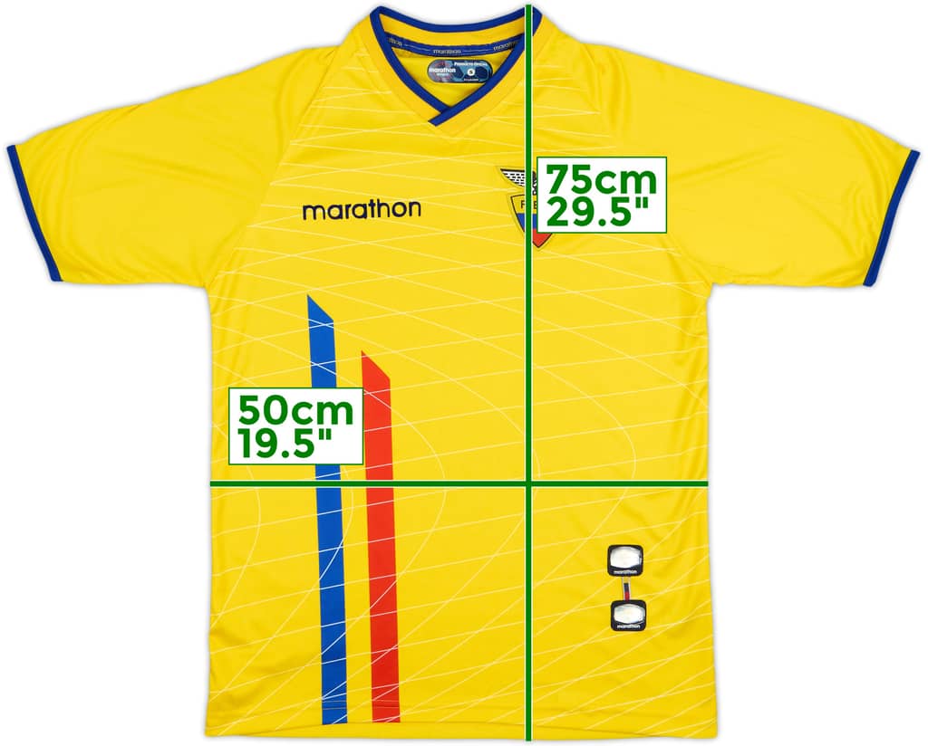 2003-05 Ecuador Home Shirt - 8/10 - (S)