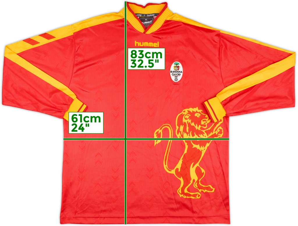 2004-05 Ravenna Home L/S Shirt - 9/10 - (XL)