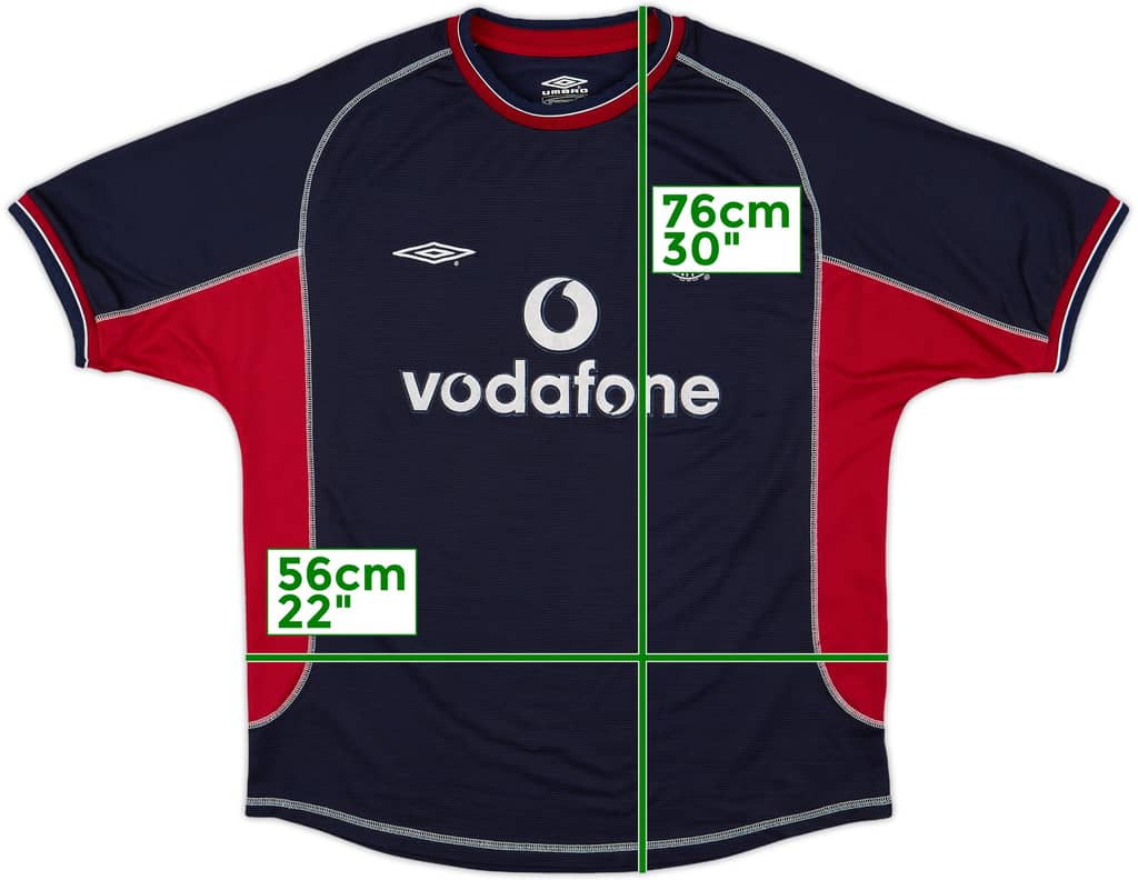 2000-01 Manchester United Third Shirt - 5/10 - (L)