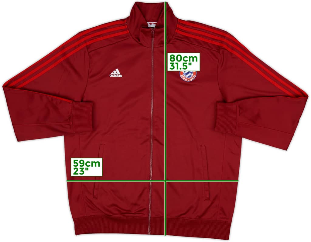 2015-16 Bayern Munich adidas Track Jacket - 8/10 - (XL)