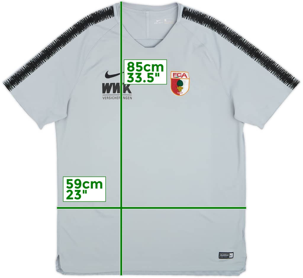 2018-19 Augsburg Nike Training Shirt - 8/10 - (XXL)