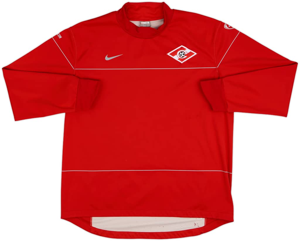 2009-10 Spartak Moscow Nike Drill Top - 8/10 - (XL)