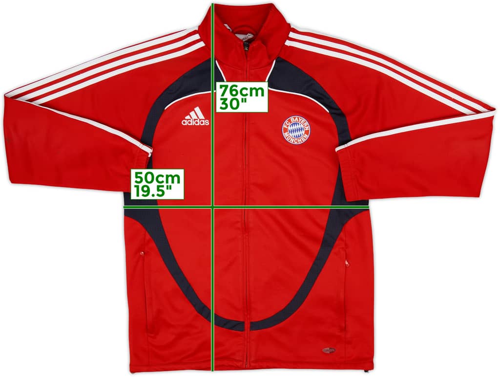2008-09 Bayern Munich adidas Track Jacket - 7/10 - (M)