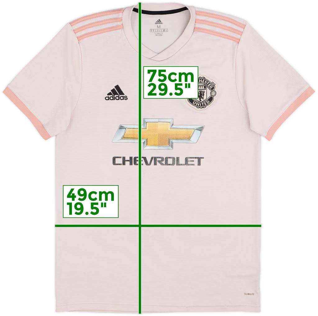 2018-19 Manchester United Away Shirt - 5/10 - (M)