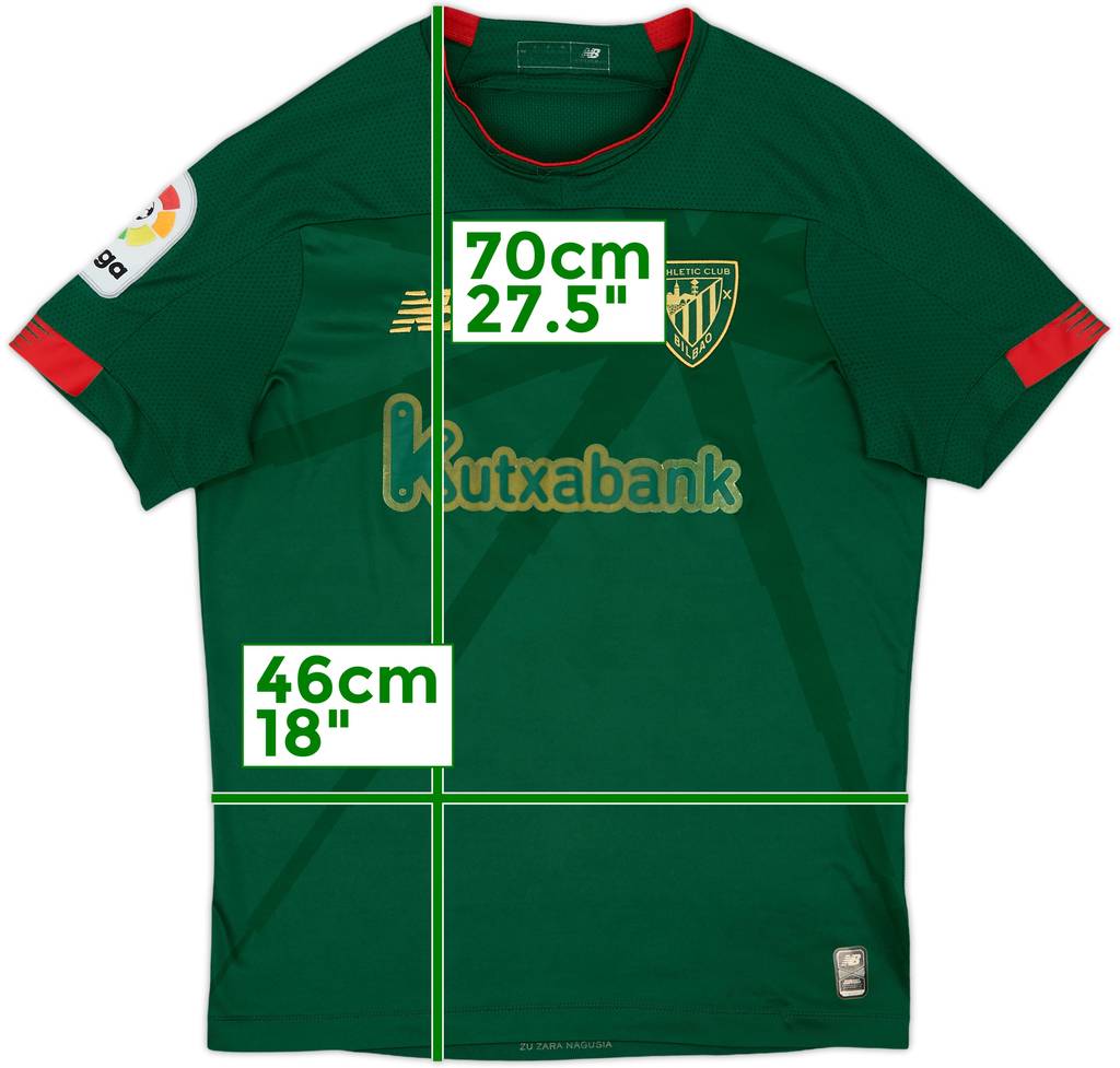 2019-20 Athletic Bilbao Away Shirt - 5/10 - (S)