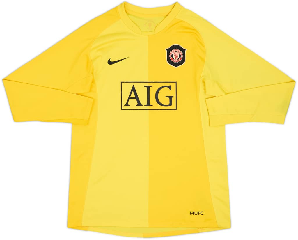 2006-07 Manchester United GK Shirt - 7/10 - (XL.Boys)
