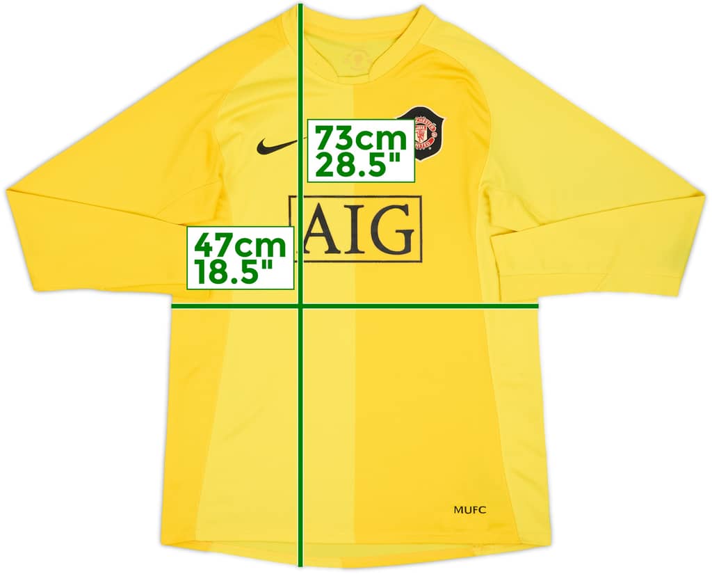 2006-07 Manchester United GK Shirt - 7/10 - (XL.Boys)