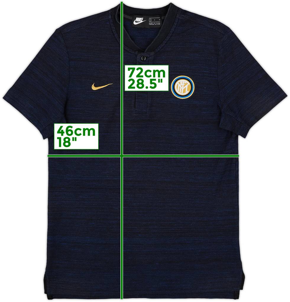 2018-19 Inter Milan Nike Cotton Tee - 8/10 - (M)